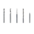 CNC Bits for Snapmaker 2.0 (5 Bits) - Digitmakers.ca