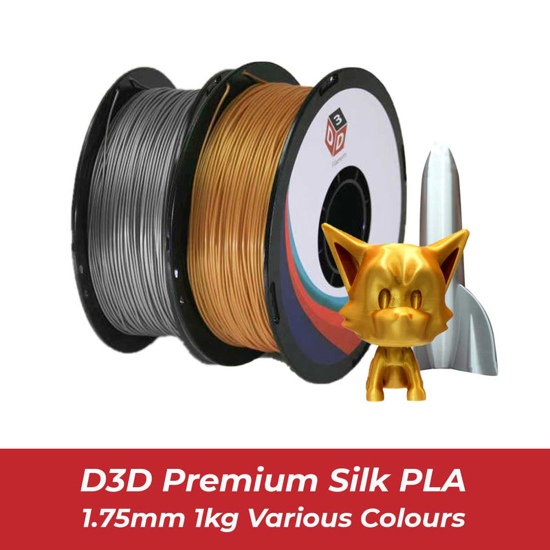 D3D Premium Silk PLA Various Colors - Digitmakers.ca