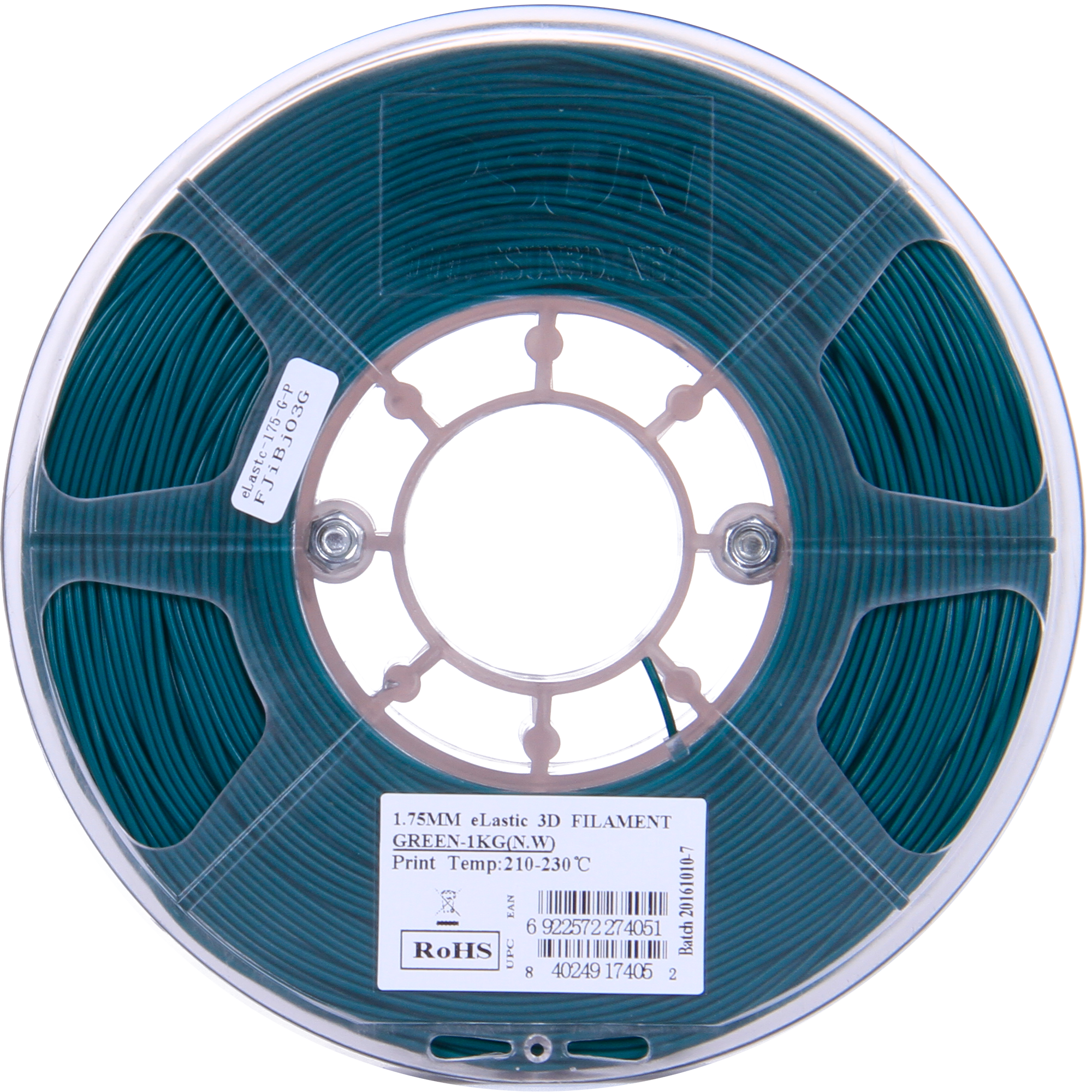 eSun eLastic TPE Flexible Filament 1.75mm 1kg Various Colors - Digitmakers.ca
