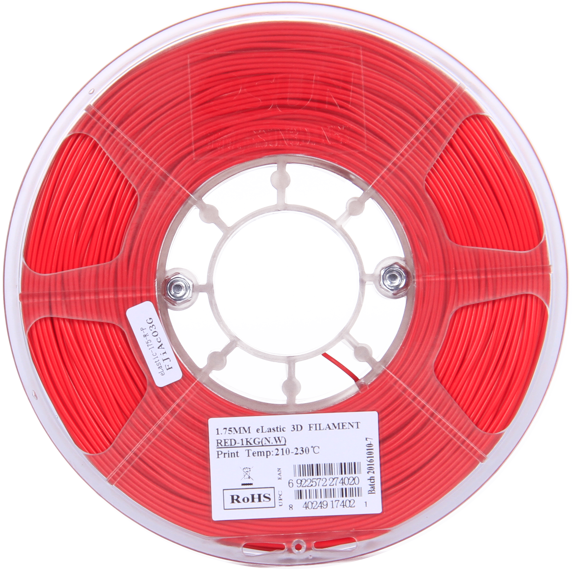 eSun eLastic TPE Flexible Filament 1.75mm 1kg Various Colors - Digitmakers.ca