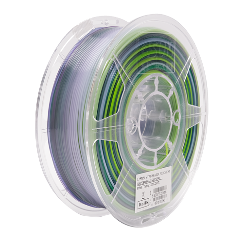 eSUN eTPU-95A Rainbow Filament - 1.75mm 1kg - Digitmakers.ca