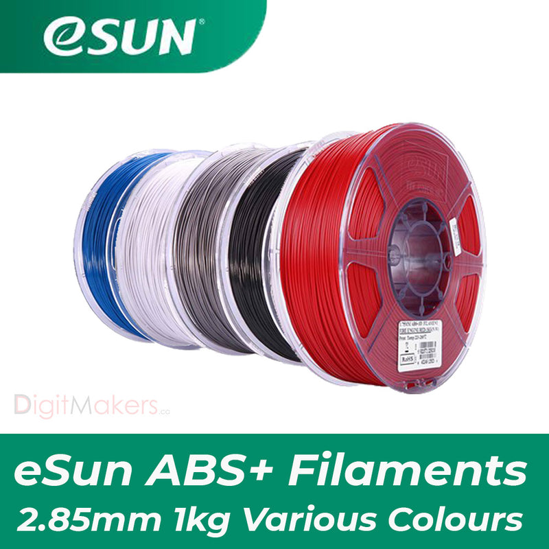 ESun ABS+ Filament 2.85 mm 1kg Spool Various Colors - Digitmakers.ca