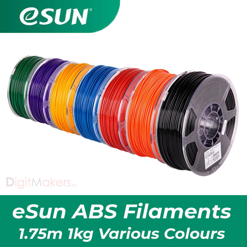 ESun ABS Filament 1.75 mm 1kg Spool-Various Colors - Digitmakers.ca