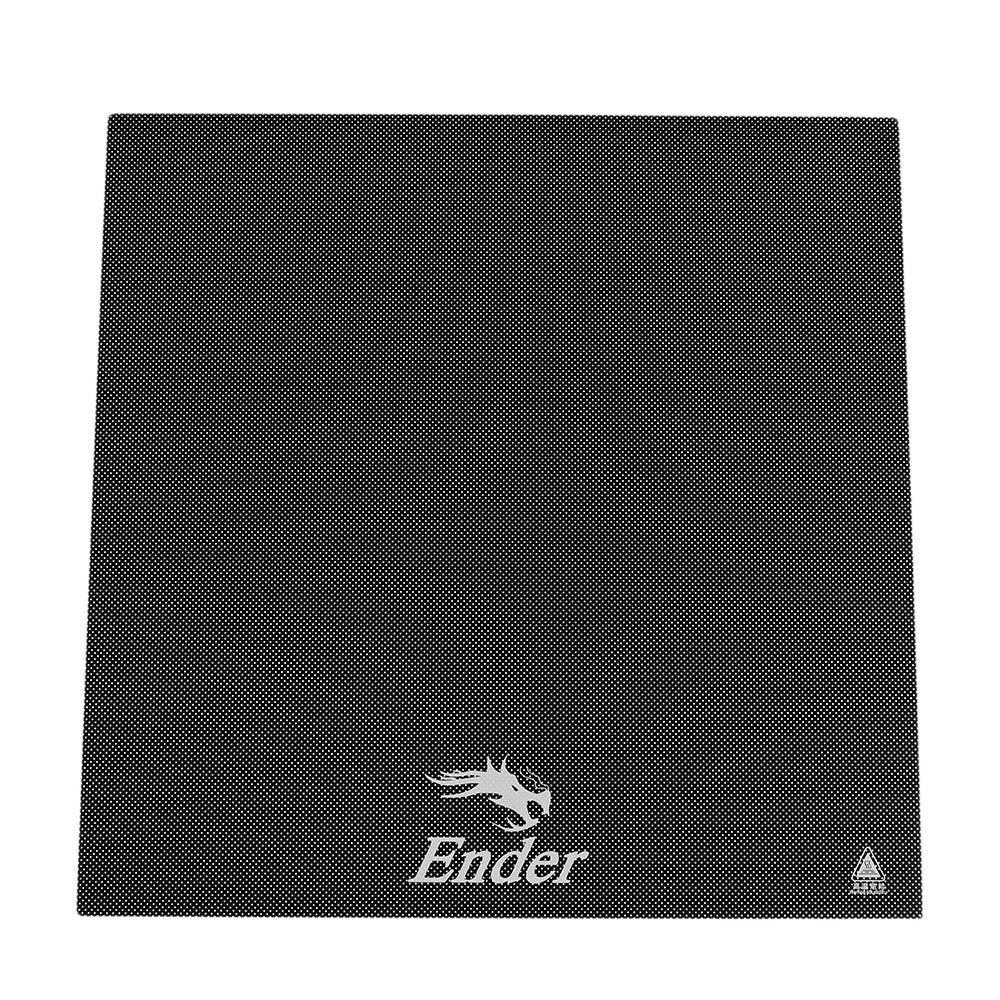 Creality Silicon Carbon Build Surface Tempered Glass Plate 235x235x4MM - Digitmakers.ca