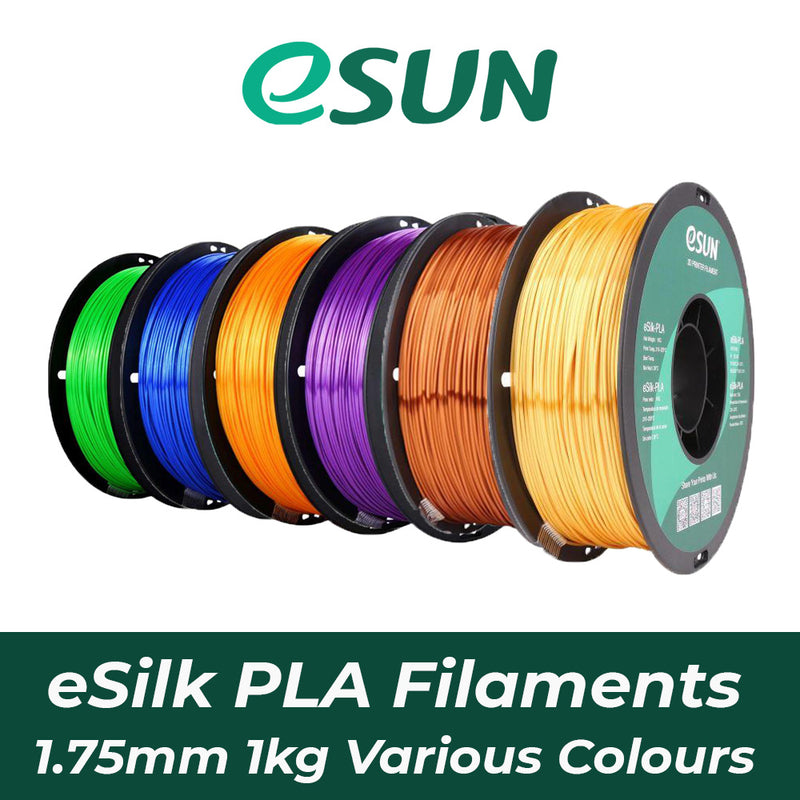 eSun eSilk PLA Filament 1.75mm 1kg Spool Various Colors - Digitmakers.ca