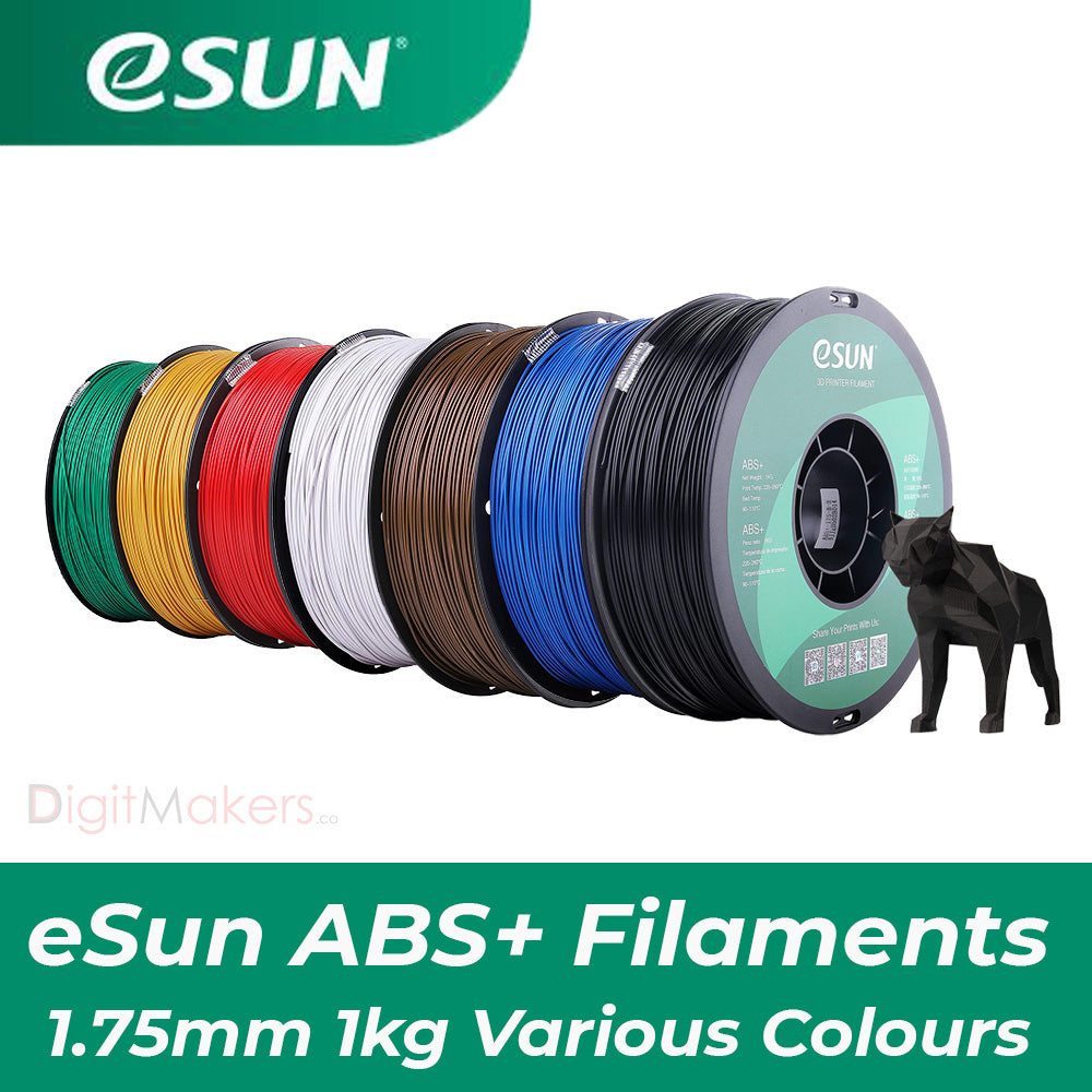 eSUN ABS+ ABS Plus Filament 1.75mm 1KG High Toughness for FDM 3D Printer