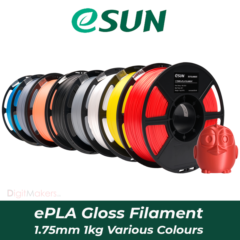 eSUN ePLA Gloss Filament - 1.75mm 1kg - Digitmakers.ca