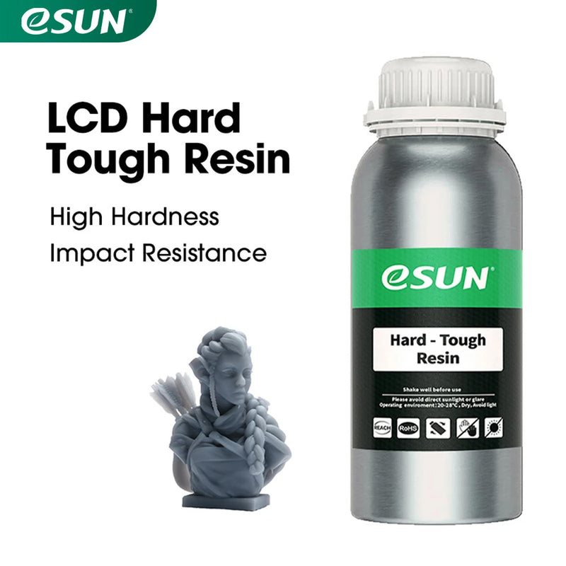 ESUN Hard-Tough Resin ABS Like For LCD Printer 500g - various colors - Digitmakers.ca