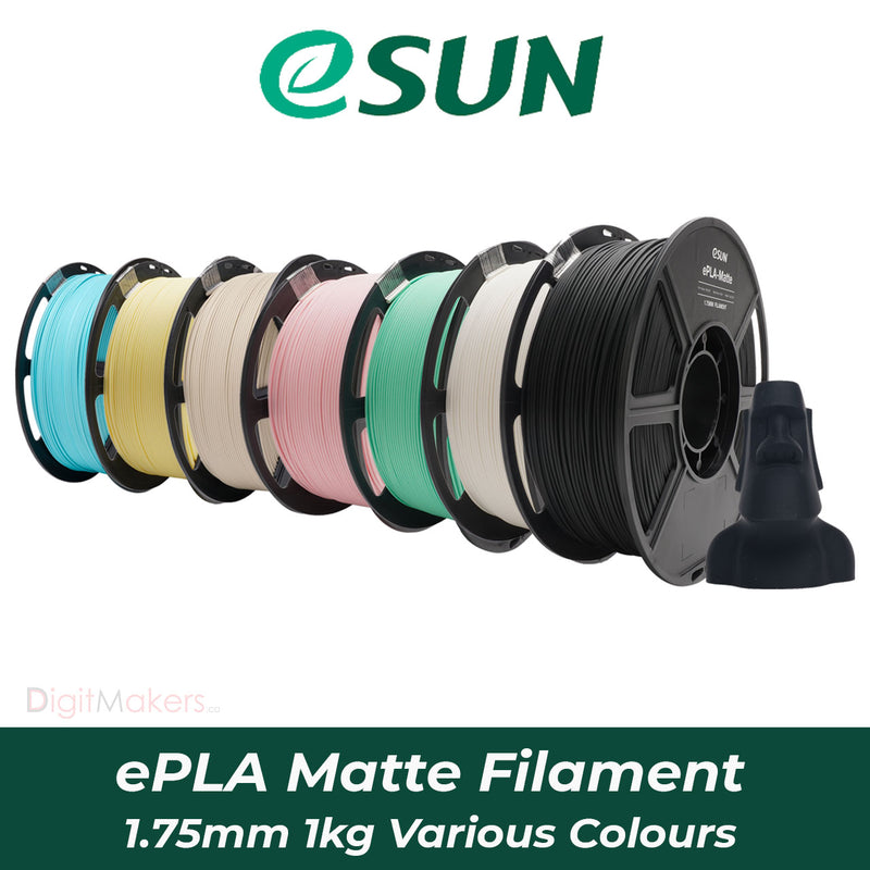 eSUN ePLA Matte Filament - 1.75mm 1kg - Digitmakers.ca