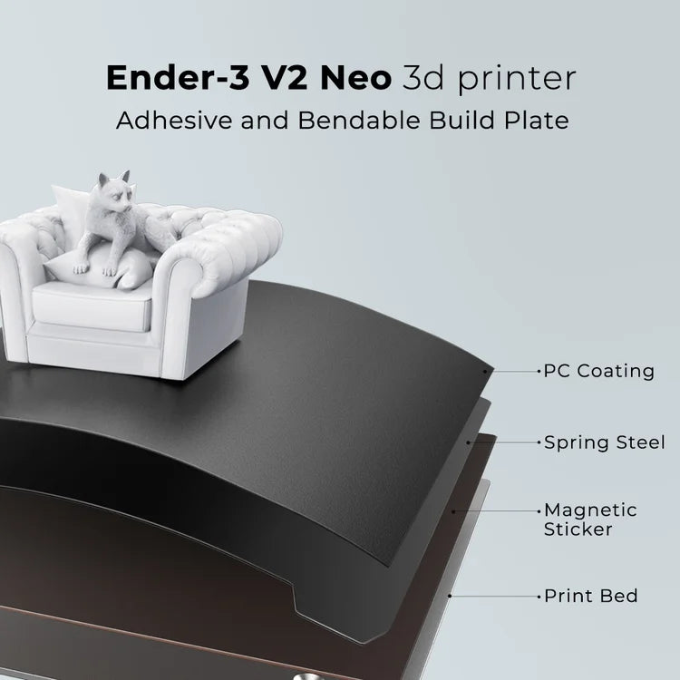 Creality Ender 3 V2 Neo 3D Printer - ETL Certified - Digitmakers.ca