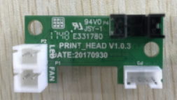 Flashforge Adventurer 3 Extruder Board with X-axis End Stop Sensor - Digitmakers.ca providing 3d printers, 3d scanners, 3d filaments, 3d printing material , 3d resin , 3d parts , 3d printing services