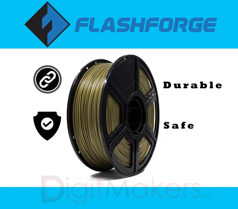 Flashforge PLA Filament 1.75mm, 1kg Spool (12 Colors) - Digitmakers.ca providing 3d printers, 3d scanners, 3d filaments, 3d printing material , 3d resin , 3d parts , 3d printing services