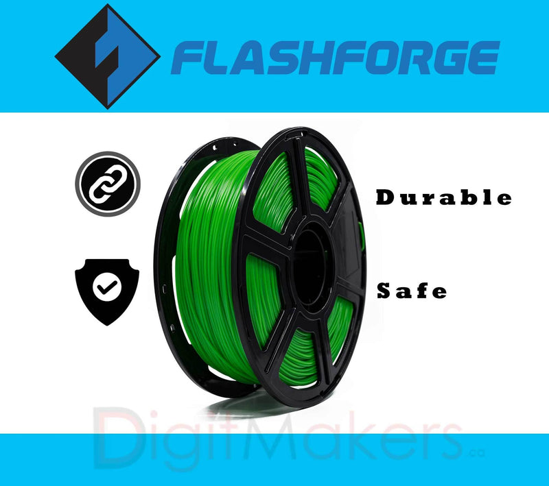 Flashforge PLA Filament 1.75mm, 1kg Spool (12 Colors) - Digitmakers.ca providing 3d printers, 3d scanners, 3d filaments, 3d printing material , 3d resin , 3d parts , 3d printing services