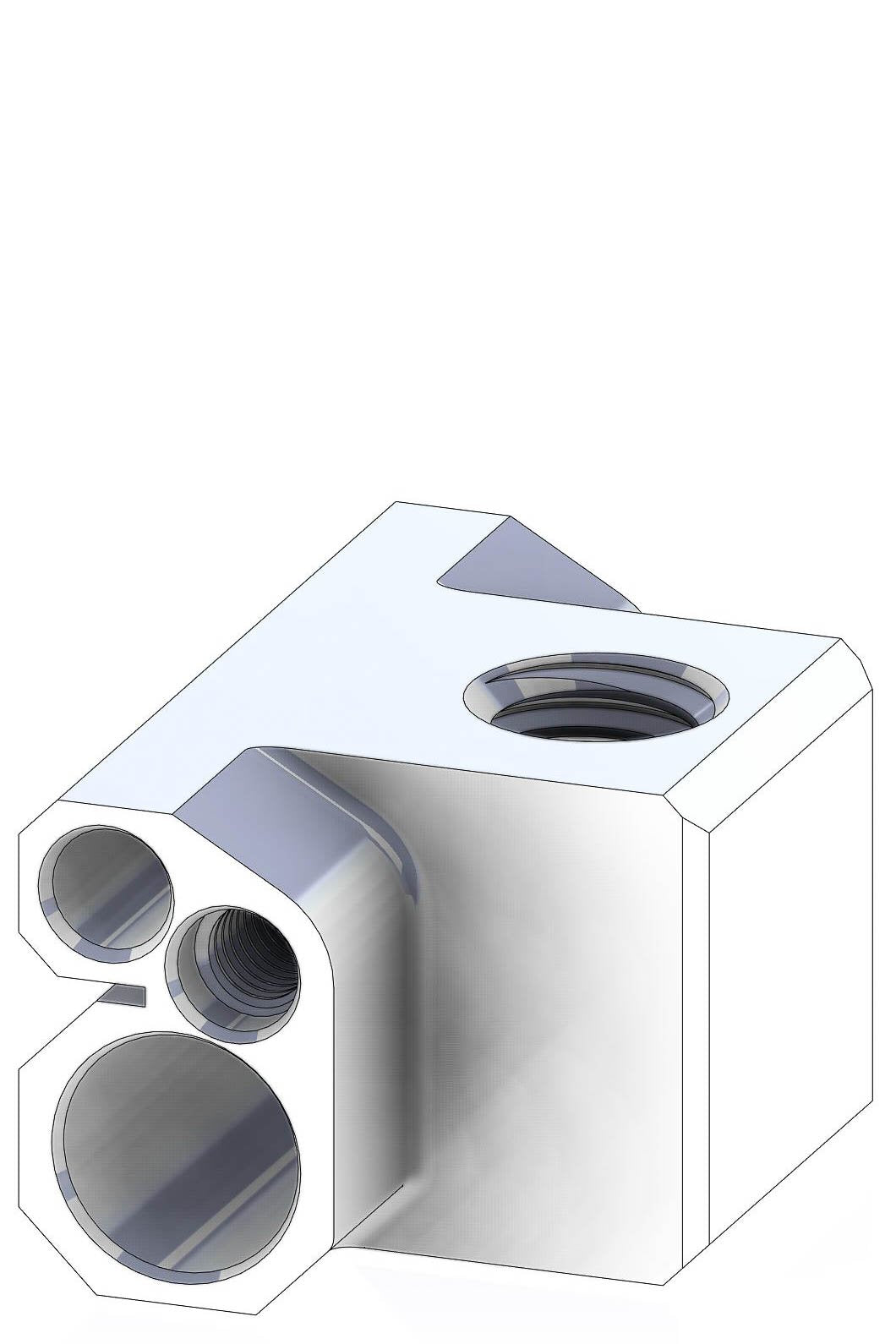Copperhead Heat block by Slice Engineering - Digitmakers.ca providing 3d printers, 3d scanners, 3d filaments, 3d printing material , 3d resin , 3d parts , 3d printing services
