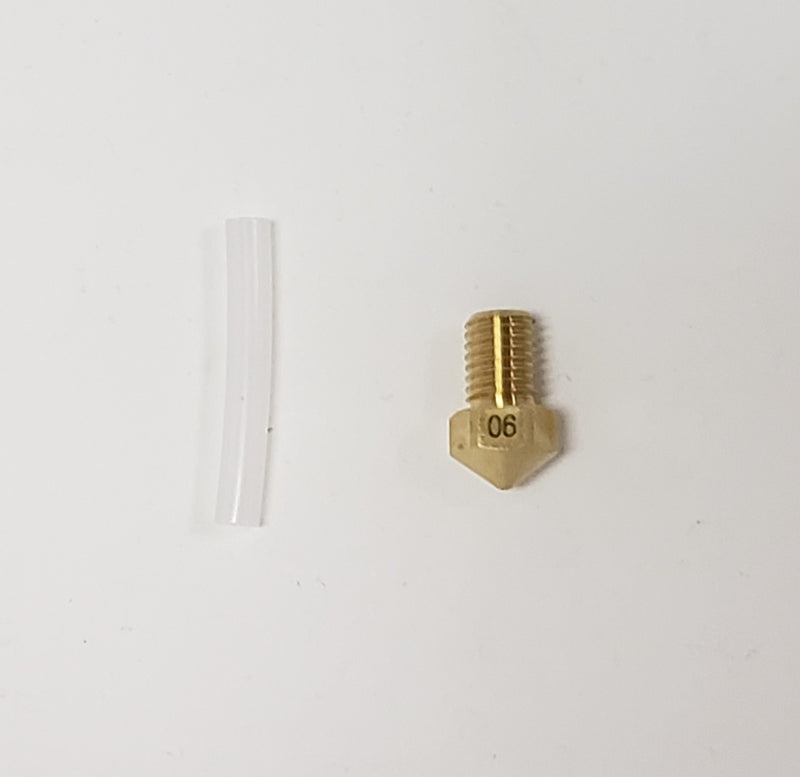 Flashforge creator Pro2 0.6mm Brass Nozzle With PTFE - Digitmakers.ca