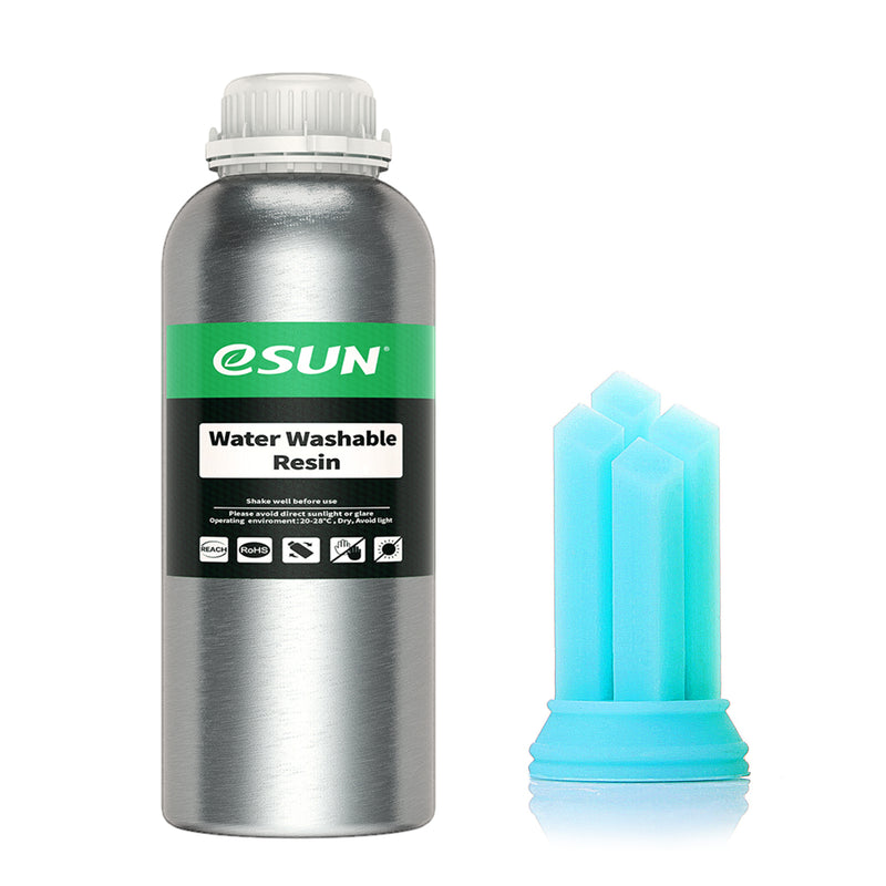 ESUN Water Washable Resin For LCD Printer 500g - various colors - Digitmakers.ca
