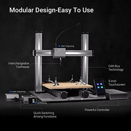 Snapmaker 2.0 A350T Modular 3-in-1 3D Printer - ETL Certified - Digitmakers.ca