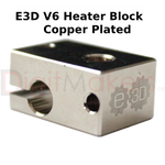 E3D V6 Plated Copper Heater Block - Digitmakers.ca providing 3d printers, 3d scanners, 3d filaments, 3d printing material , 3d resin , 3d parts , 3d printing services