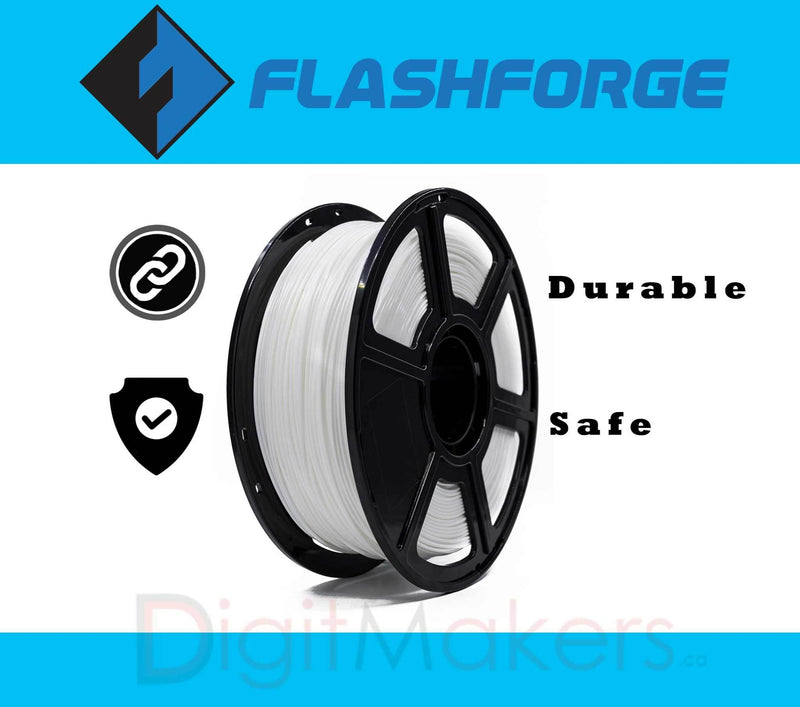 Flashforge PLA Filament 1.75mm, 1kg Spool (12 Colors) - Digitmakers.ca providing 3d printers, 3d scanners, 3d filaments, 3d printing material , 3d resin , 3d parts , 3d printing services